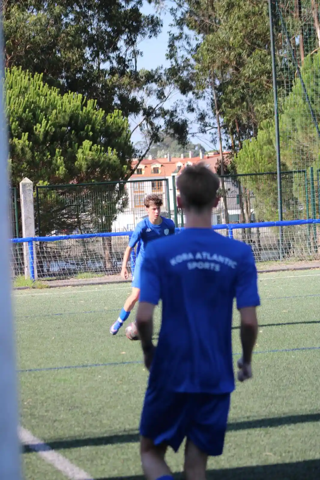 Kora Atlantic Sports training session with views of Vilagarcía de Arousa