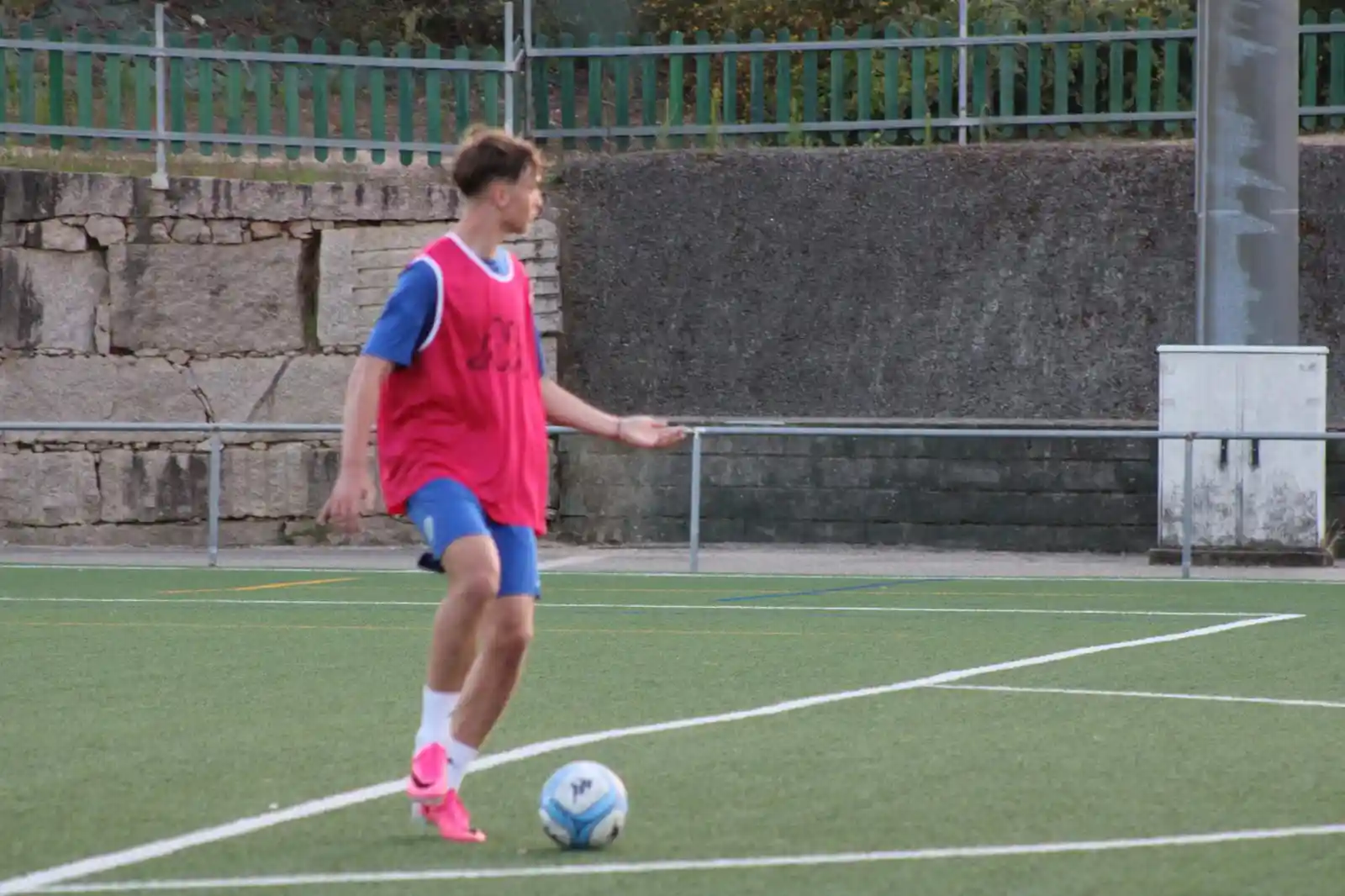 Kora Atlantic Sports player during a technical session