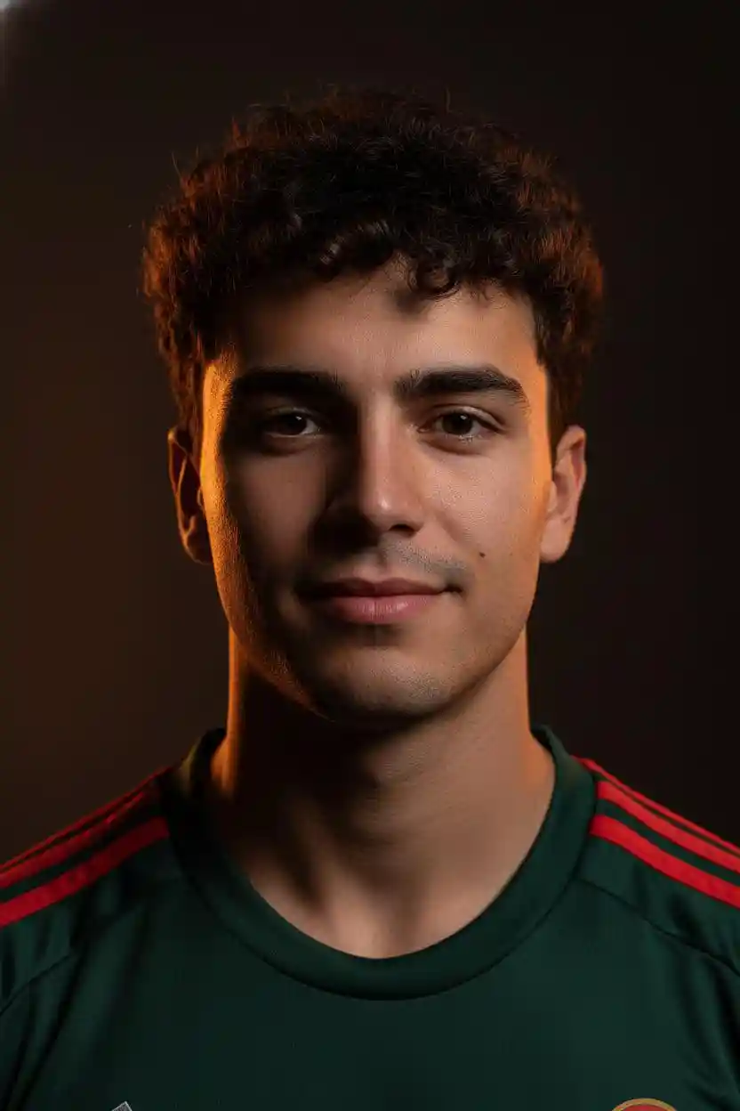 Fredy Anjos, forward from Portugal
